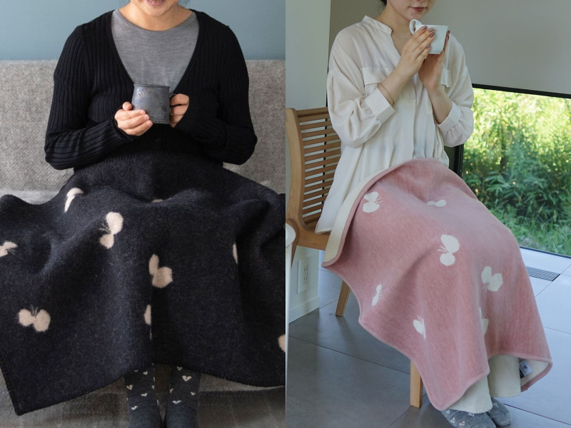 KLIPPAN × minä perhonen choucho ミニブランケット