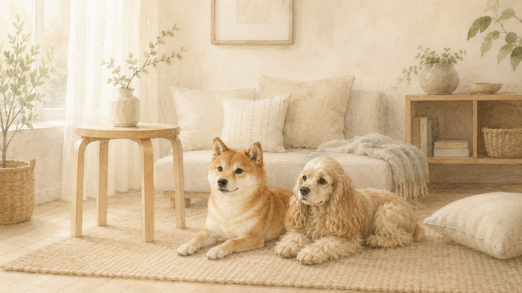 犬と北欧のある暮らし