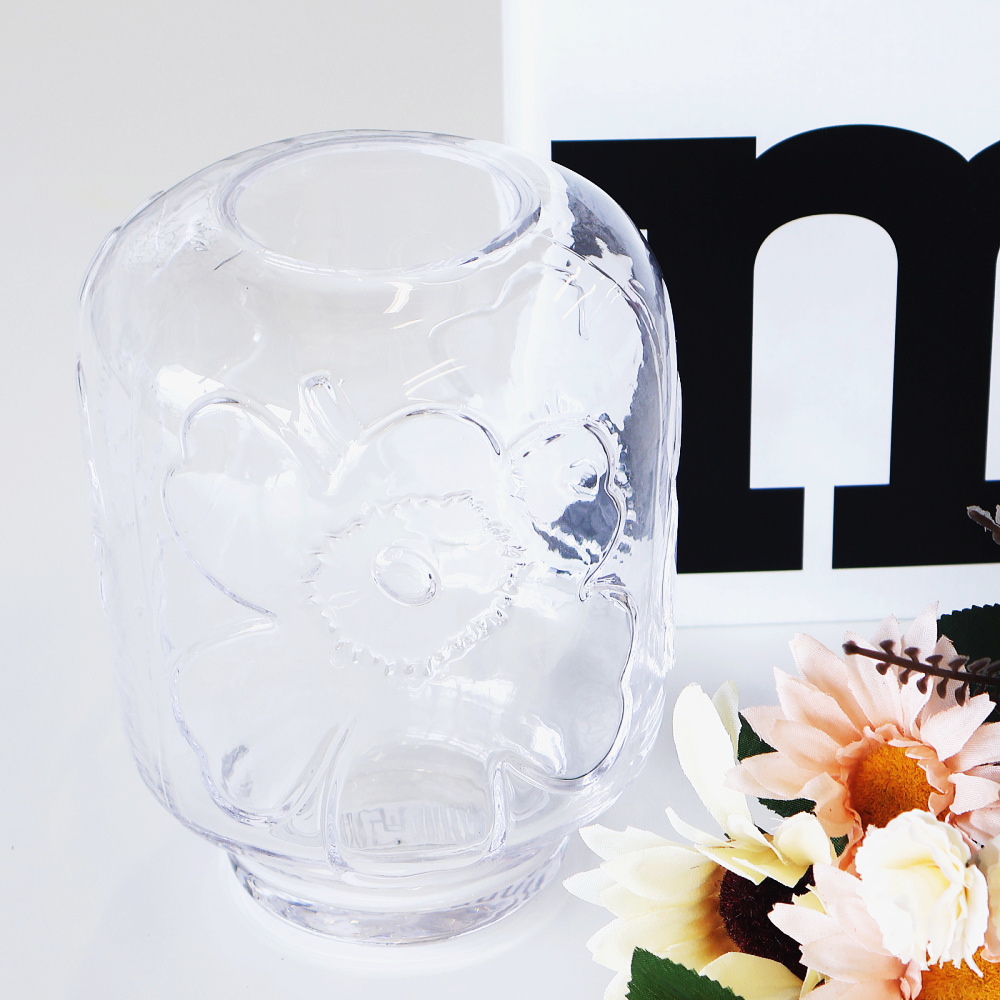 花瓶　Unikko フラワーベース　No.90（クリア）