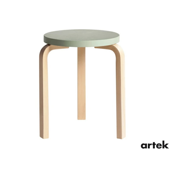 [ artek （アルテック）]　スツール60 （椅子） 3本脚　パイミオカラー グリーン　Stool60