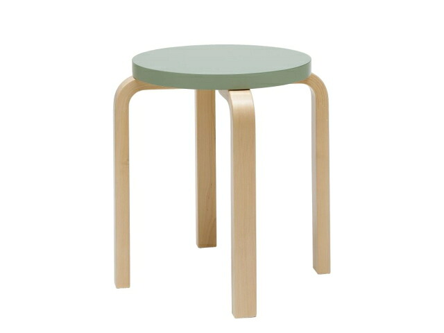 スツールE60　4本脚　グリーン　Stool E60