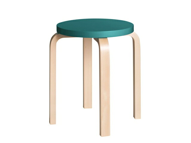 スツールE60　4本脚　ペトロール　Stool E60