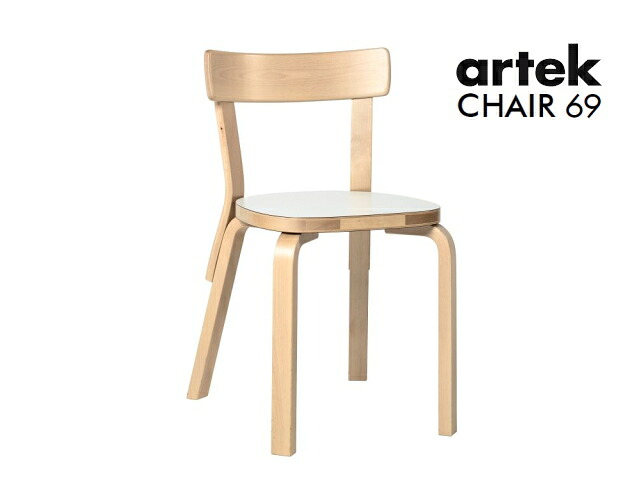 チェア69　ホワイトラミネート　Chair69