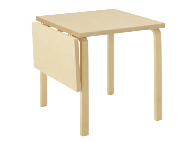 ドロップリーフテーブル DL81C　バーチ／ナチュラルラッカー　Drop-leaf Table DL81C