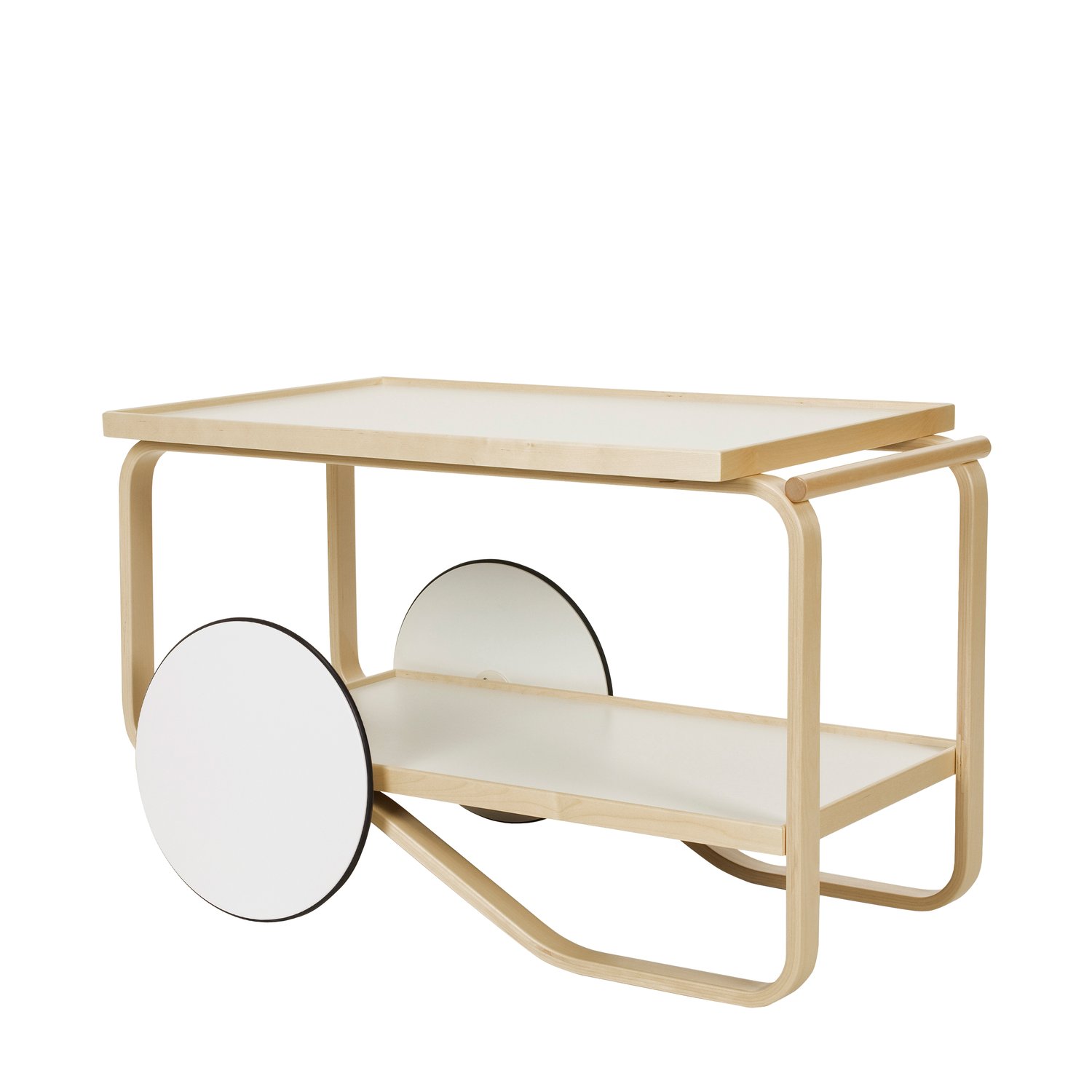 アルテック ティートロリー 901　ホワイトラミネート　Tea Trolley 901