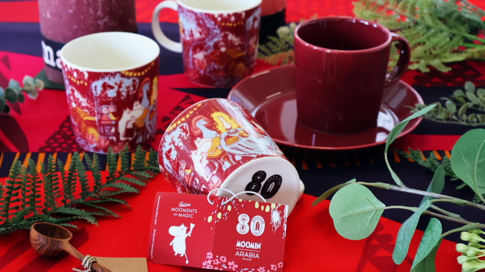 ムーミン生誕80周年限定マグ