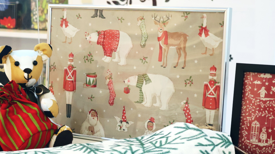 ティルダ ウィンターフレンズの額装アイデア