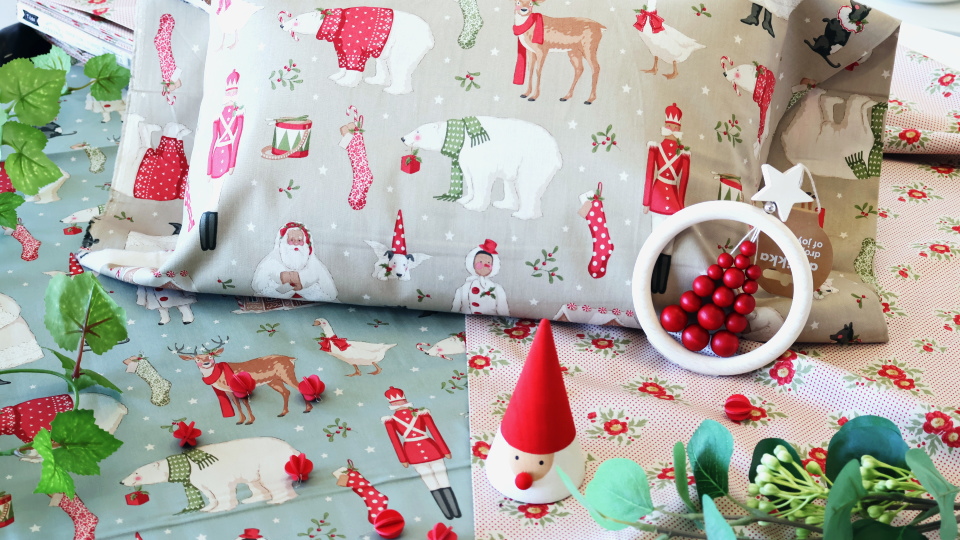 ティルダウィンターフレンズ生地再入荷しました