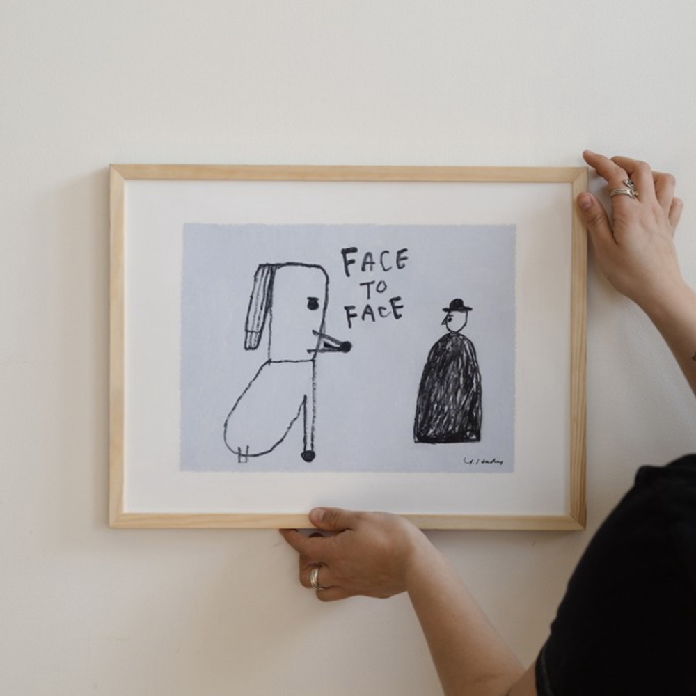 Fine Little Day FACE TO FACE ポスター 使用イメージ