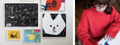 Fine Little Day × はだよしこ ポスター特集：やさしい線とすこし不思議な日々