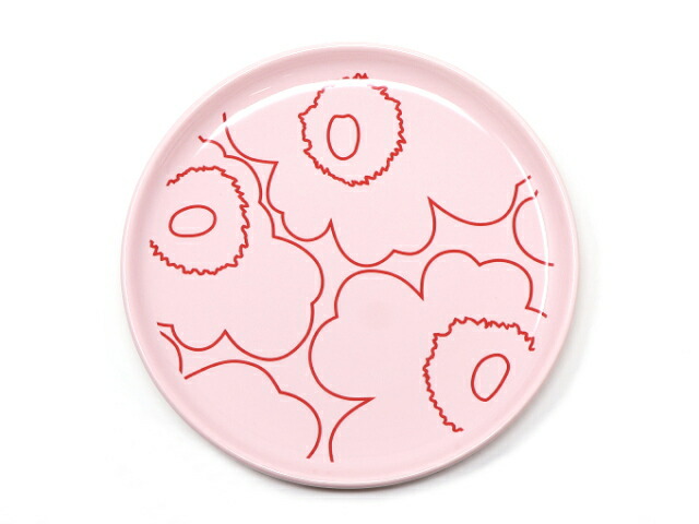 ミニプレートを真上から見たところ。柄の全体