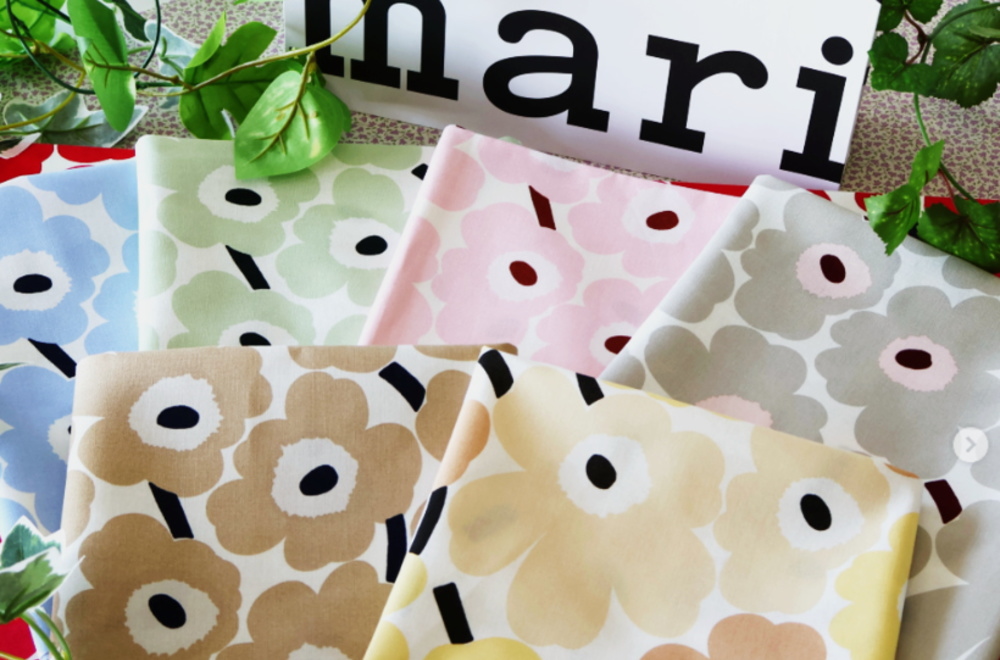 マリメッコハーフカット生地リスト