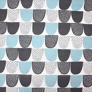 ソケリブルー生地再入荷しました！