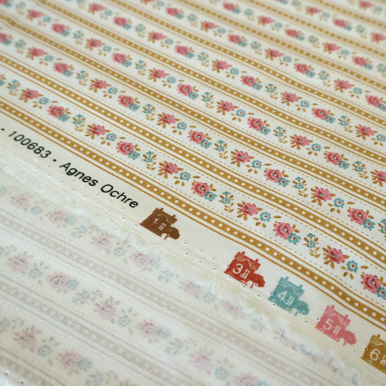 Agnes Ochre 耳部分。100683 Agnes Ochre の印字
