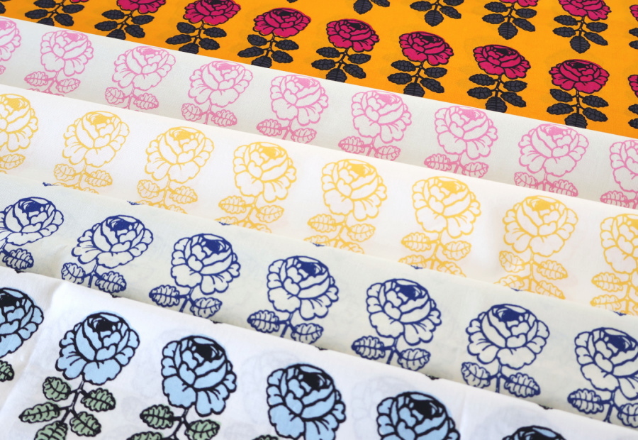 過去のVihkiruusuの反物(色差の一例)