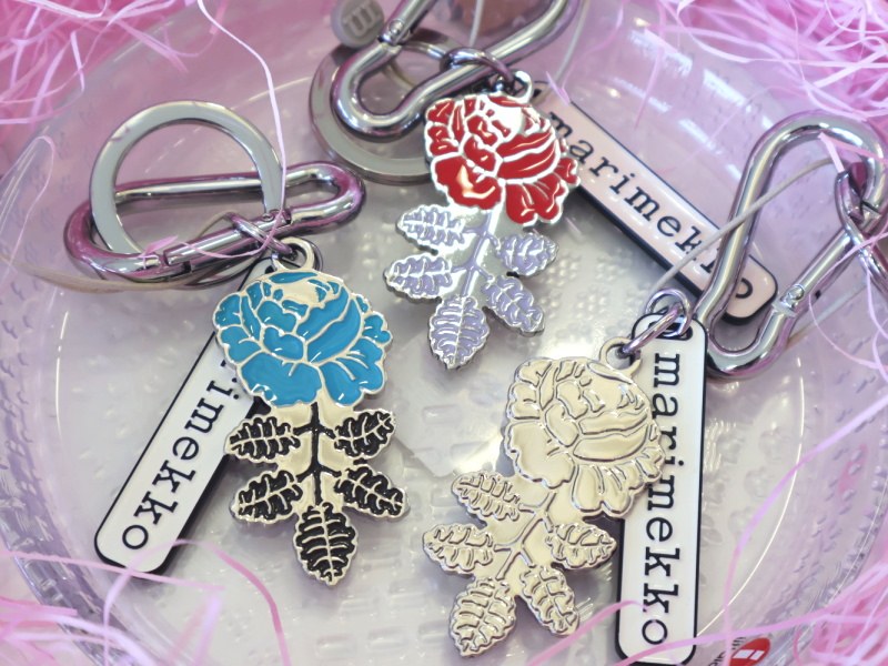 Vihkiruusu キーリング（ブルー）